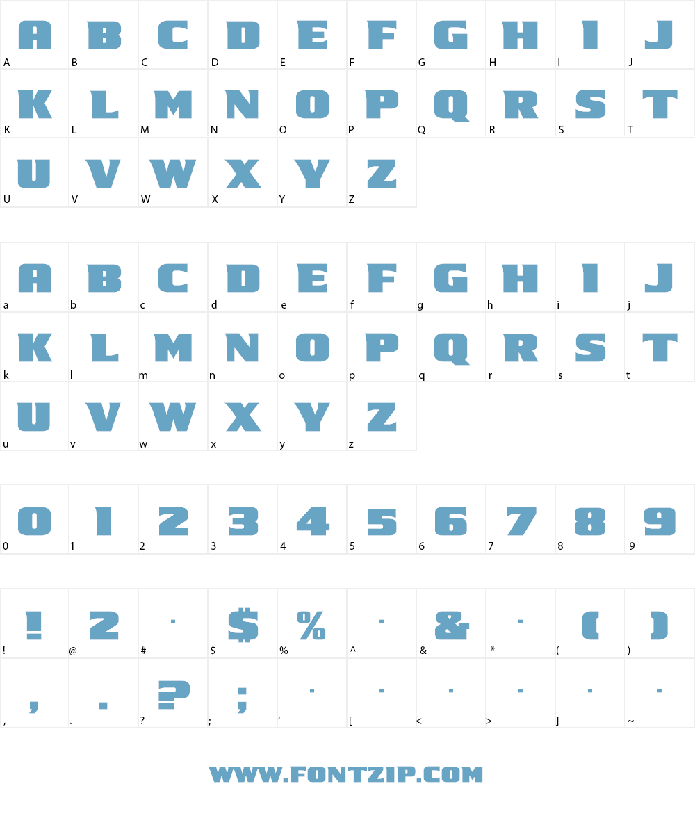 Kung Fu Panda Font Character